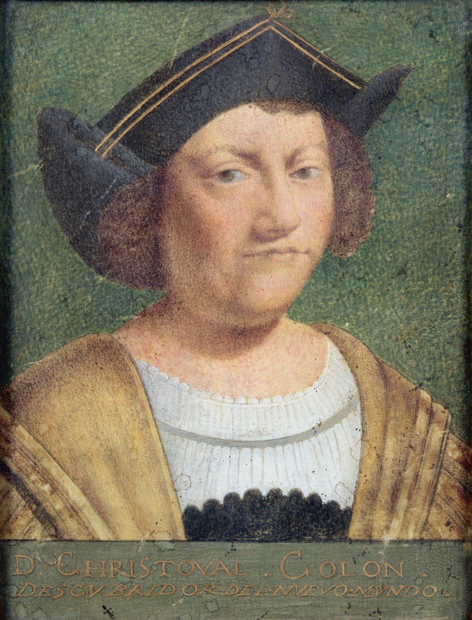 Porträt von Christoph Kolumbus von Spanish School