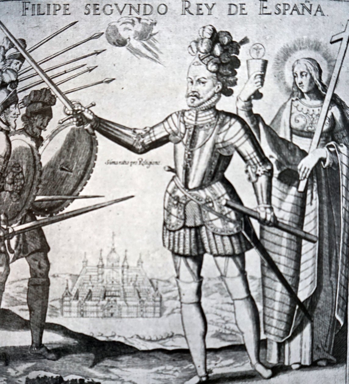 Philipp II. von Spanien von Spanish School