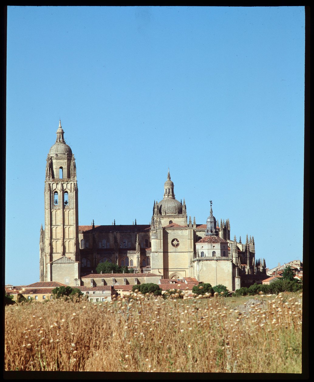 Blick auf die Kathedrale von Spanish School