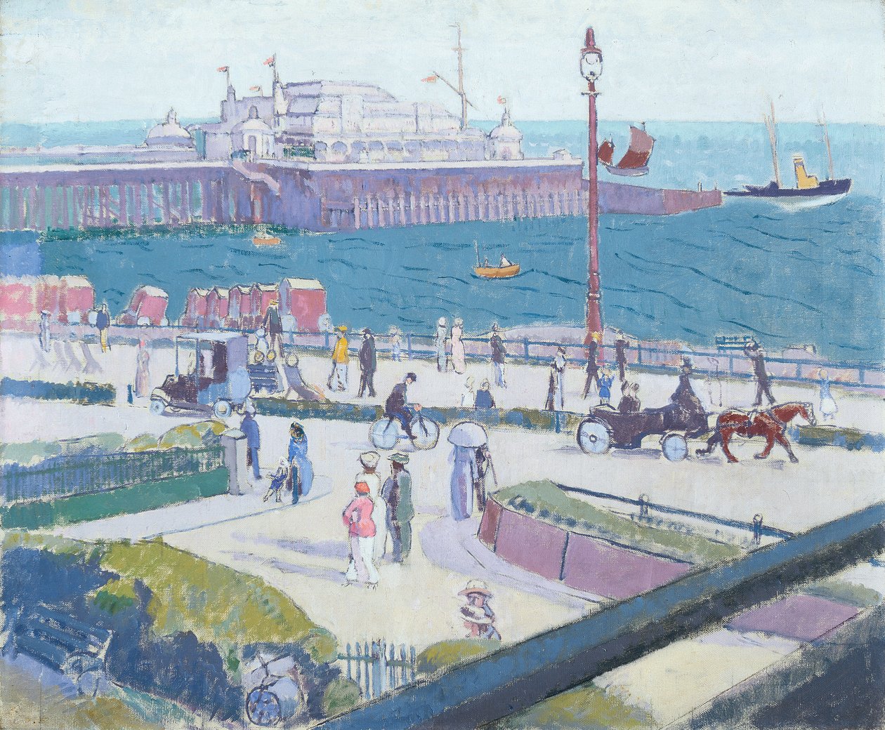 Brighton Pier, 1913 von Spencer Frederick Gore