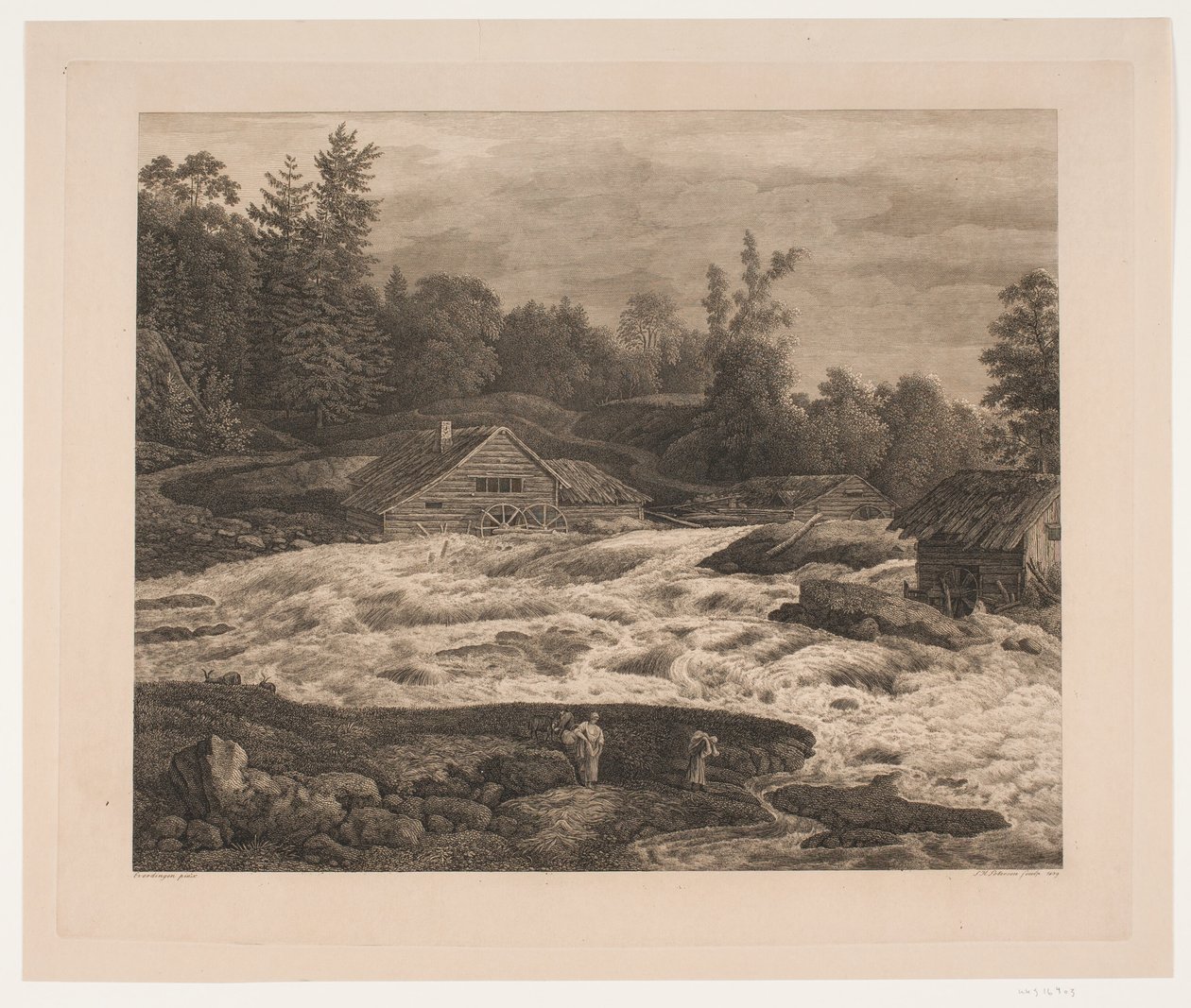 Ein Wasserfall von Søren Henrik Petersen