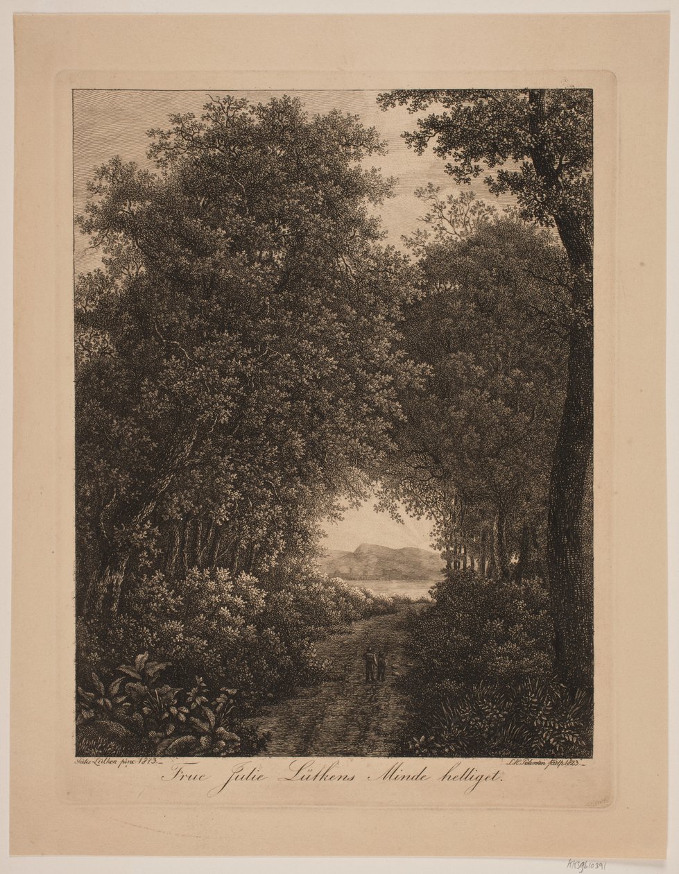 Waldweg von Søren Henrik Petersen