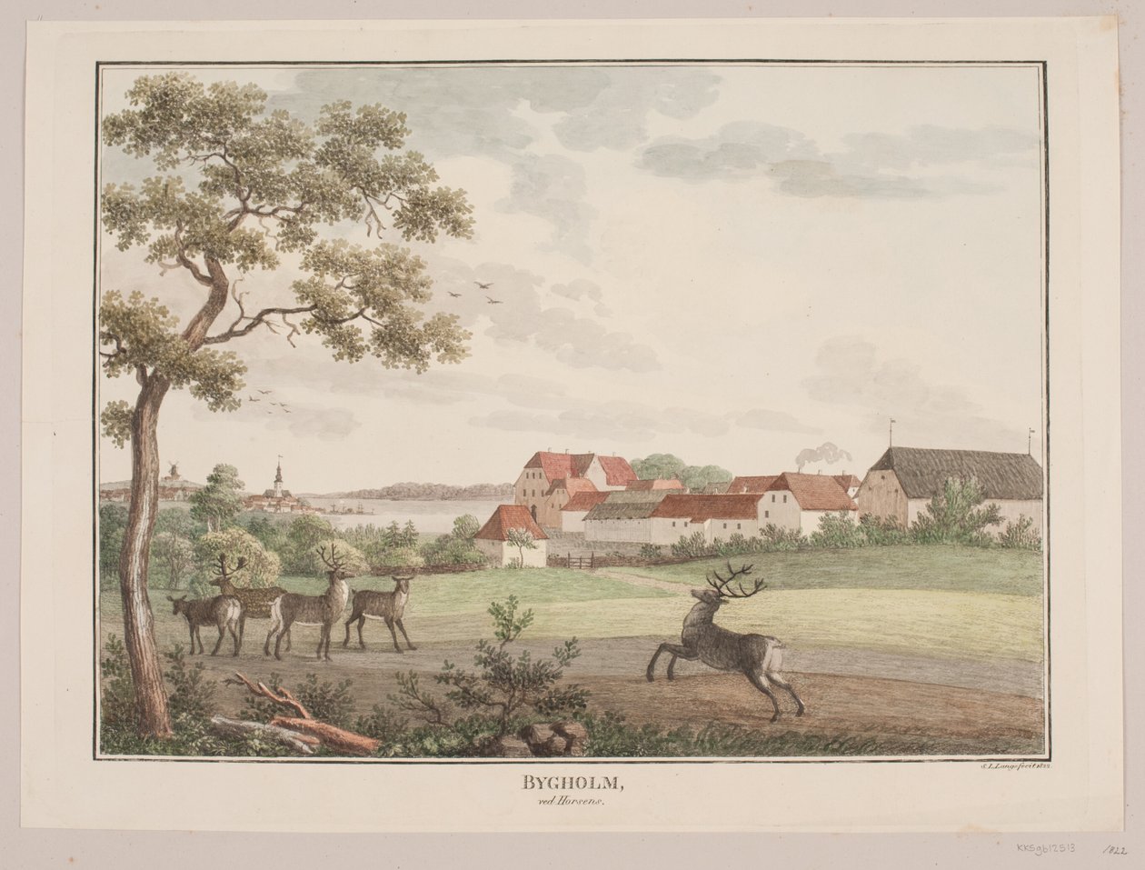 Bygholm bei Horsens von Søren L. Lange