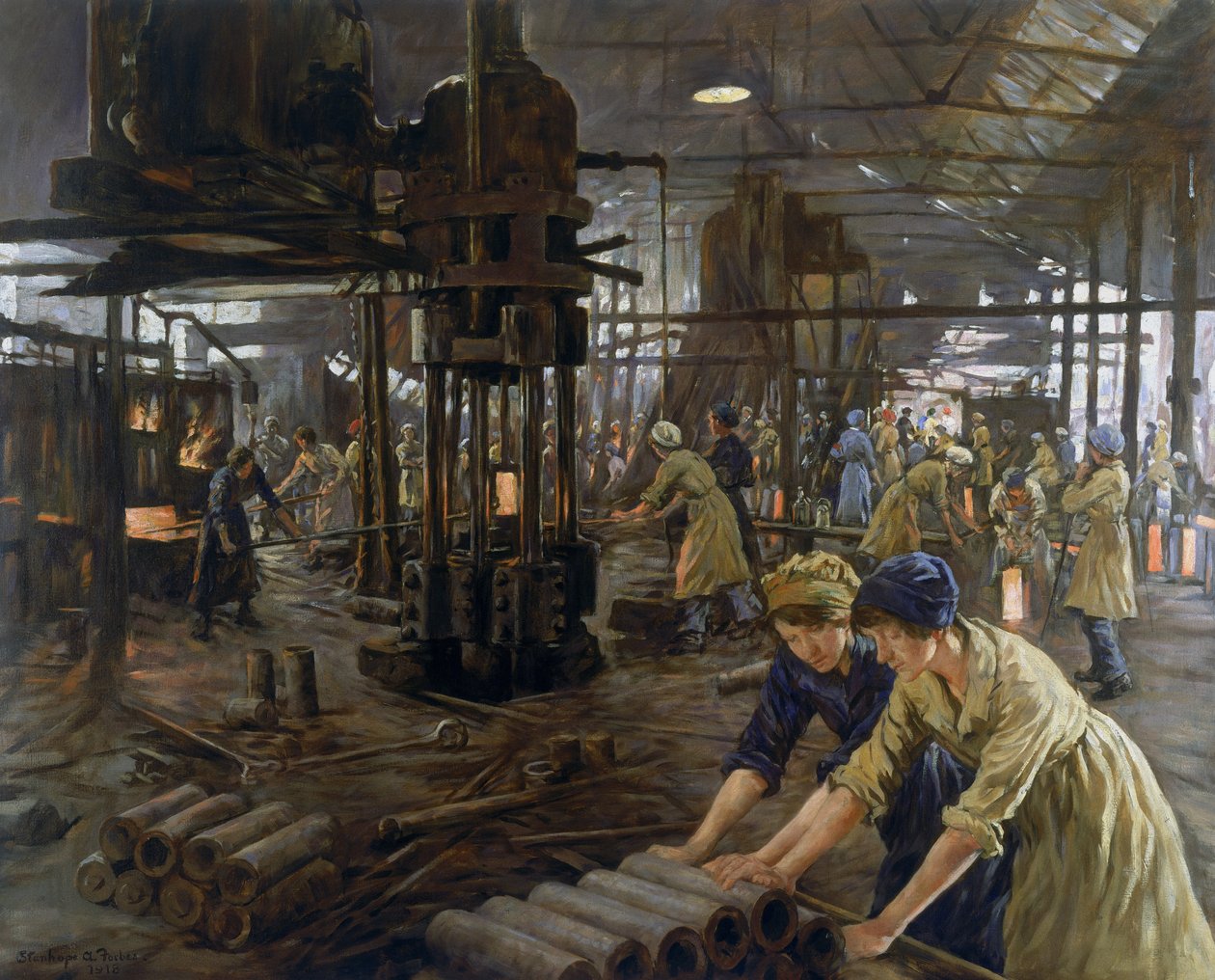 Die Munitionsmädchen, 1918 von Stanhope Alexander Forbes