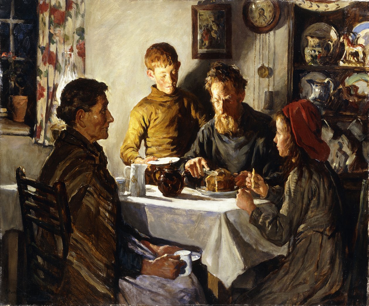 Der Safrankuchen von Stanhope Alexander Forbes