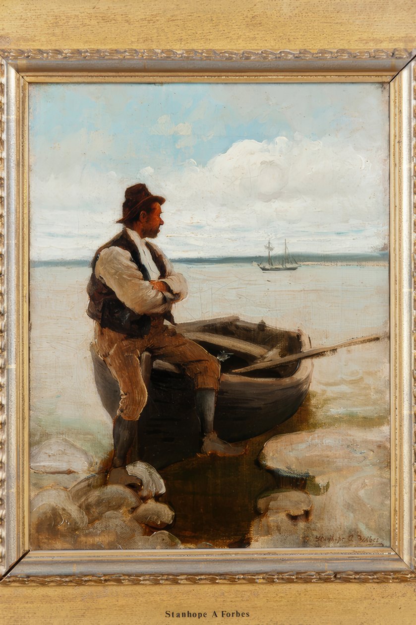 Fährmann in Vlissingen von Stanhope Forbes