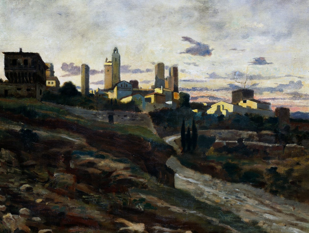 San Gimignano von Stanislao Pointeau