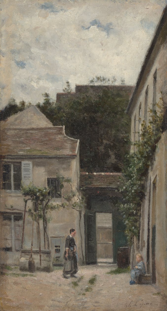Der Innenhof von Stanislas Lepine