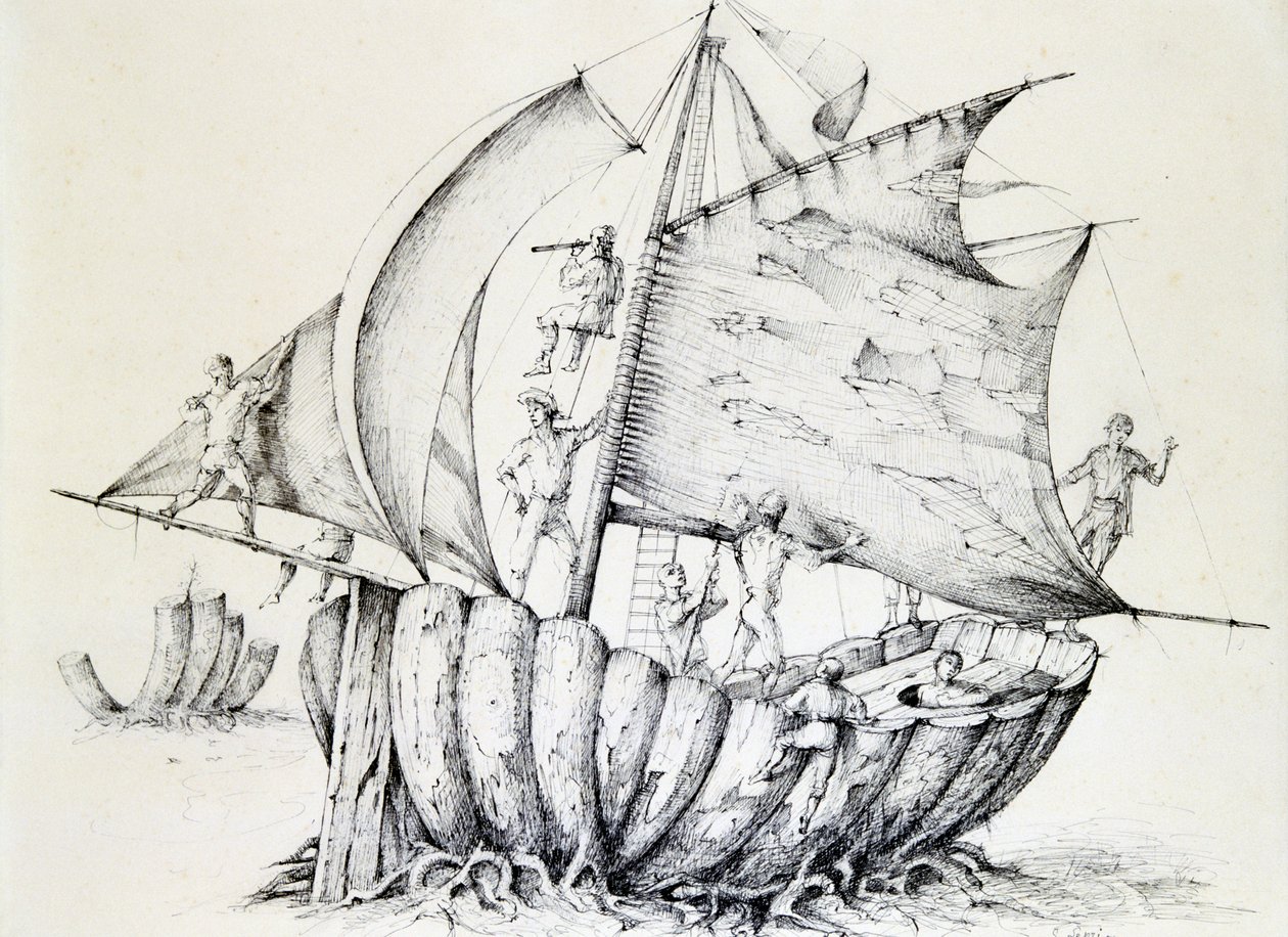 Das Schiff, ca. 1850-1890 von Stanislas Lepine