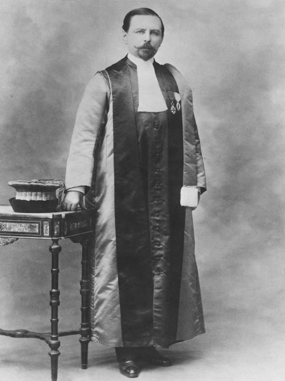 Porträt von Augustin Gilbert von Stanislaus Walery