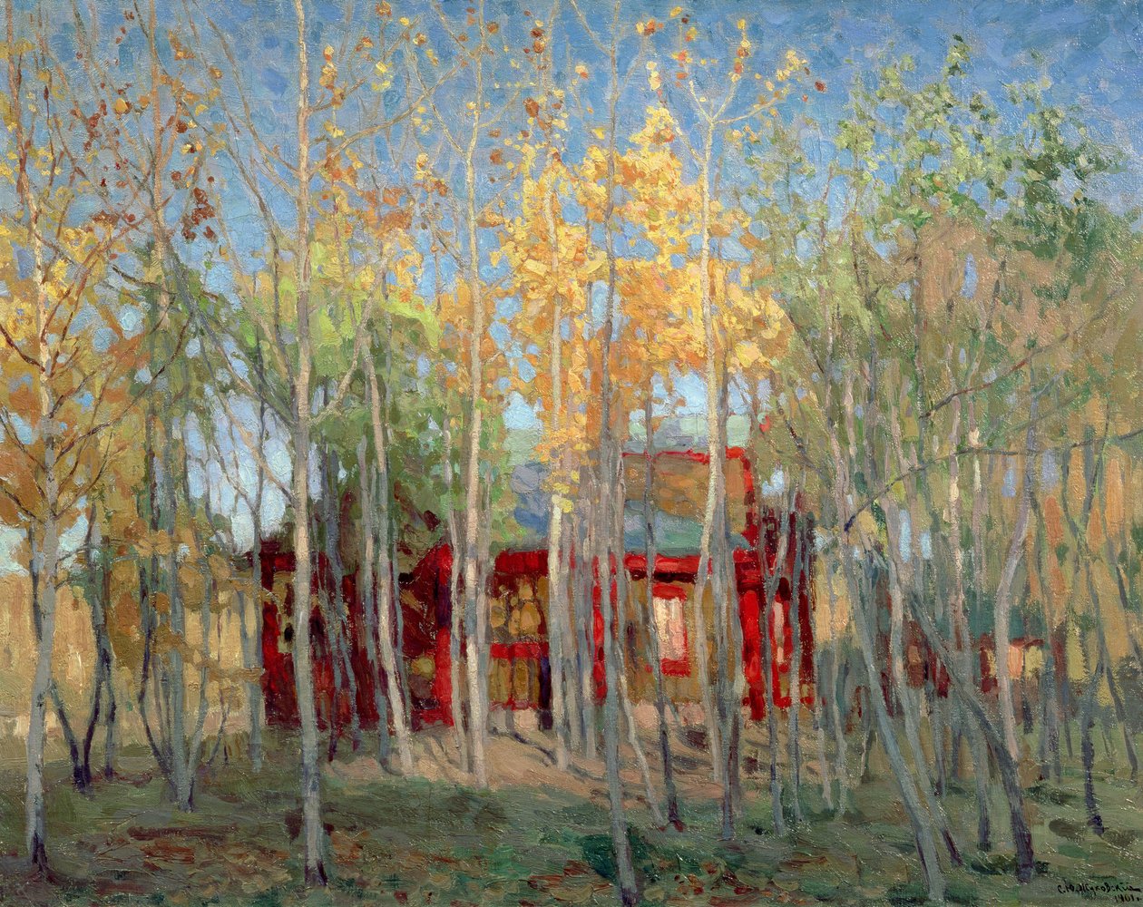 Goldener Herbst, 1901 von Stanislav Joulianovitch Joukovski