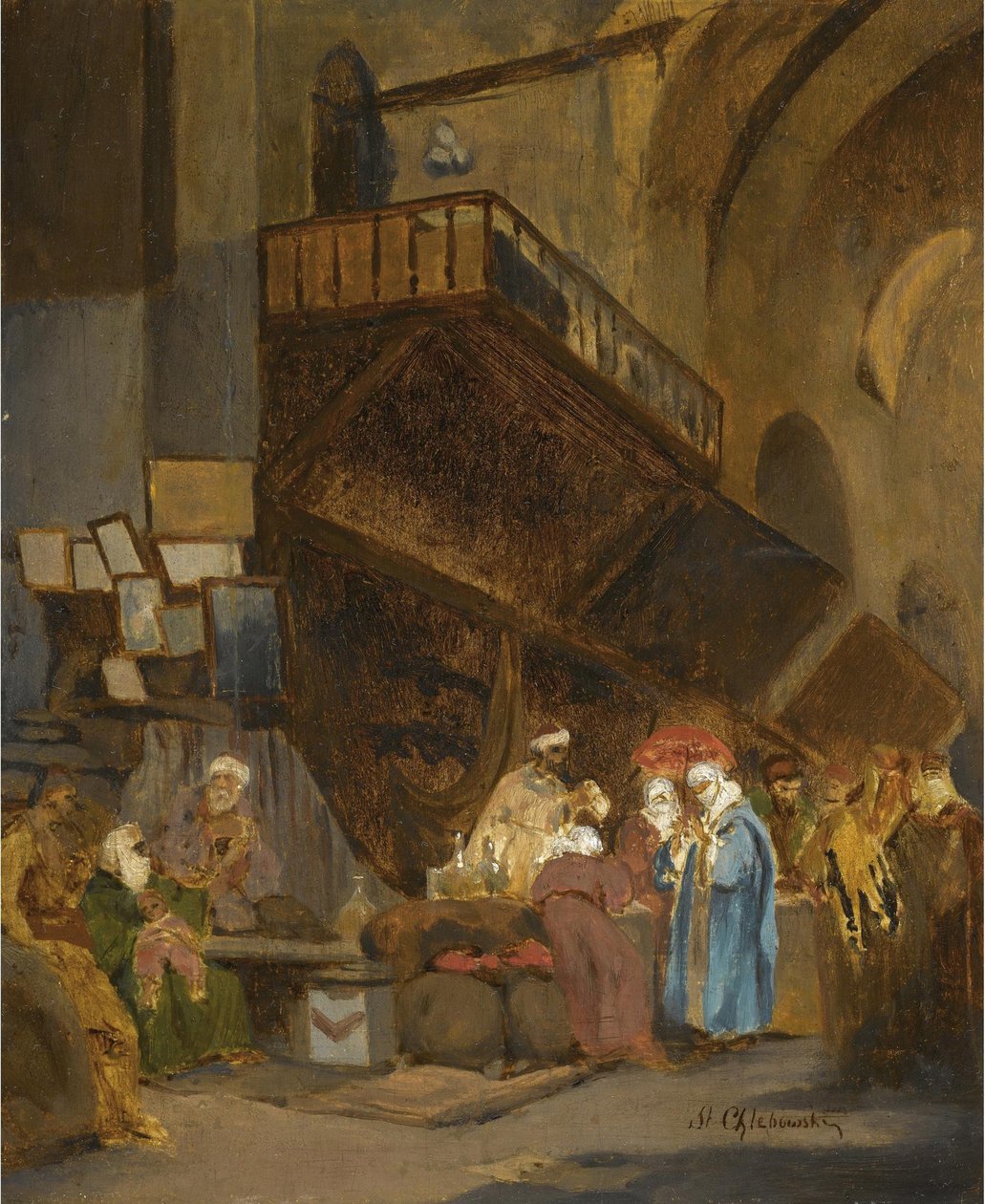 Basar in Konstantinopel von Stanislav Khlebovsky