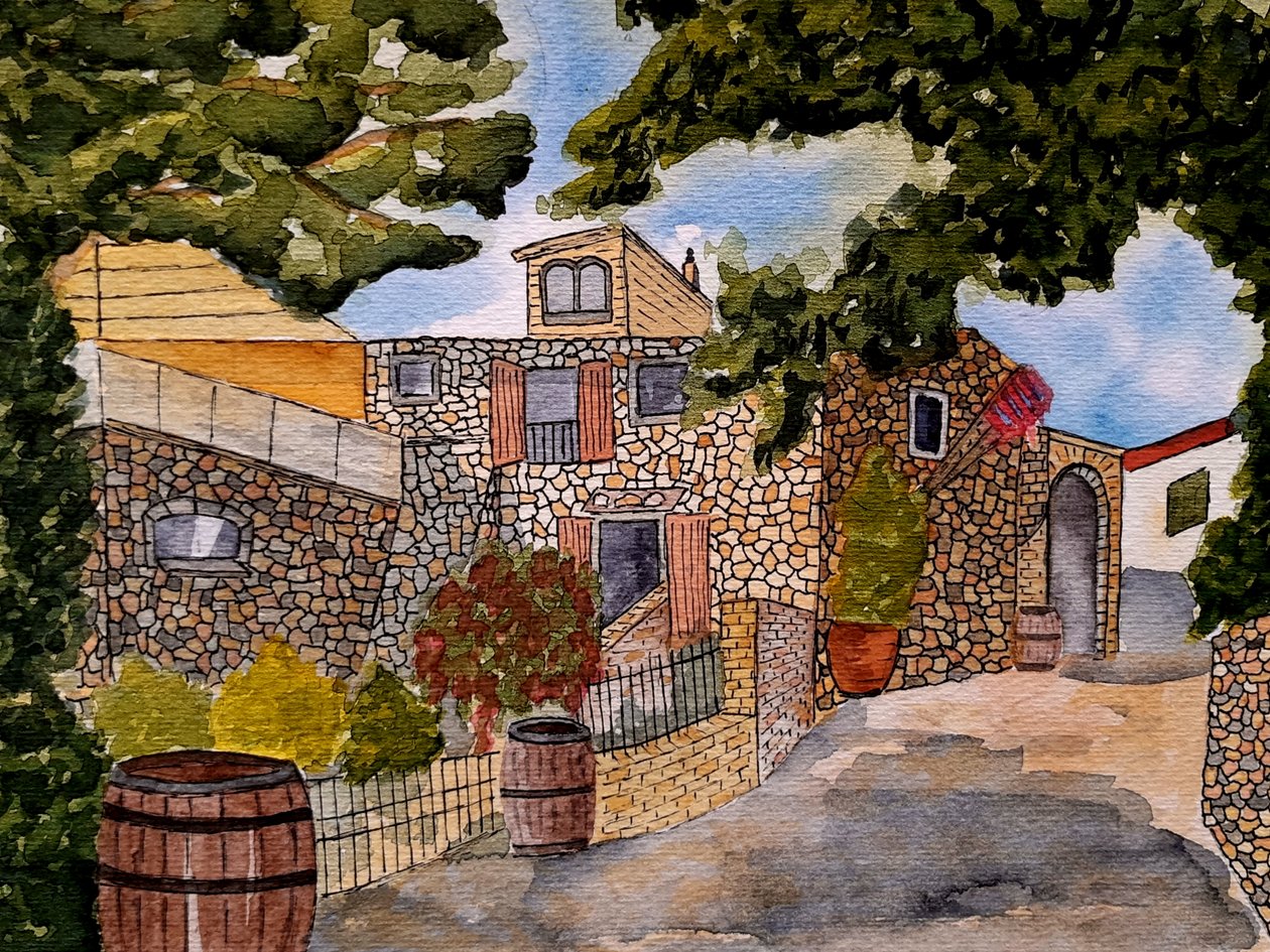 Toskana - Panzano Chianti von Steegs Art Karin