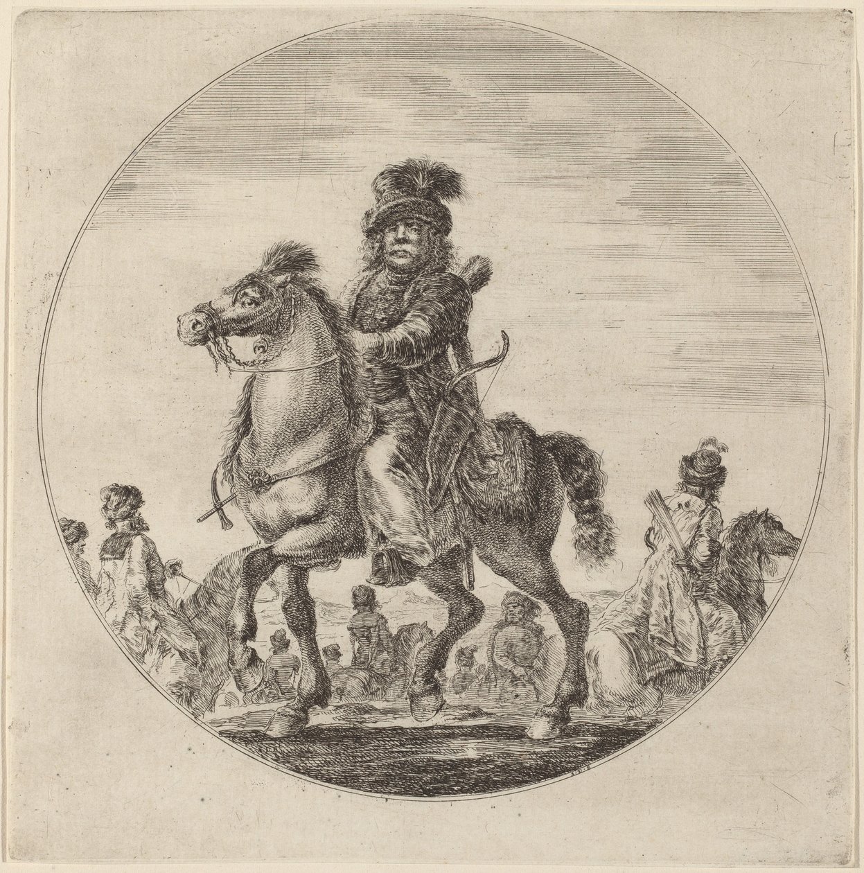 Ungarischer Kavalier von Stefano della Bella