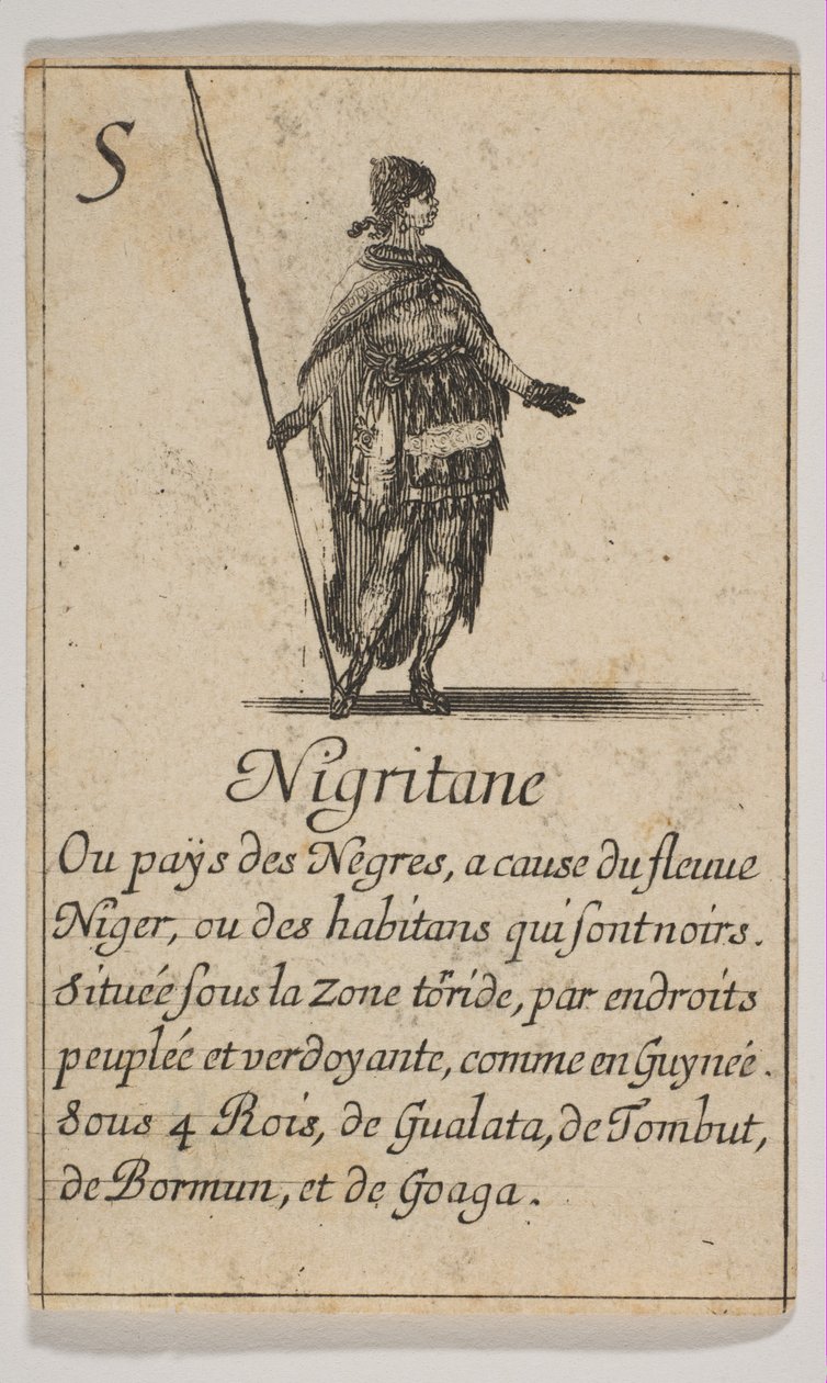 Nigritane, 1644 von Stefano della Bella