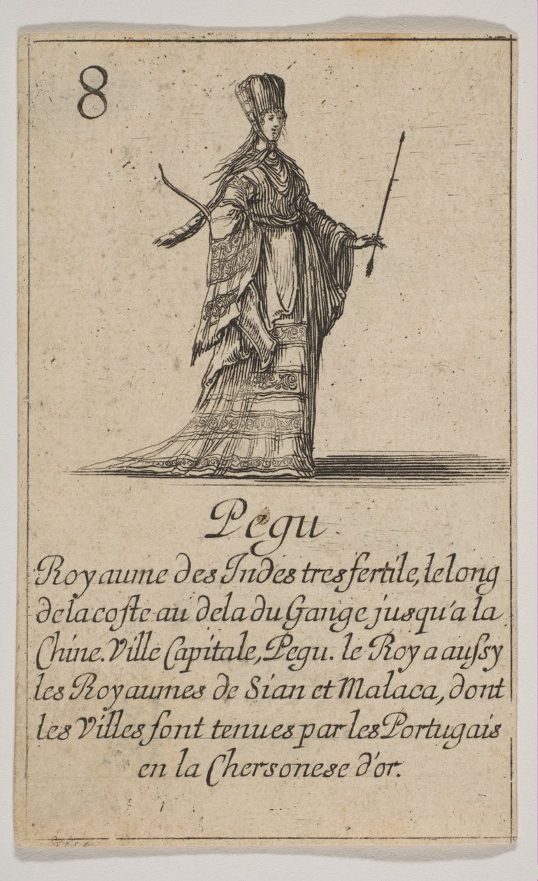 Pegu, 1644 von Stefano della Bella