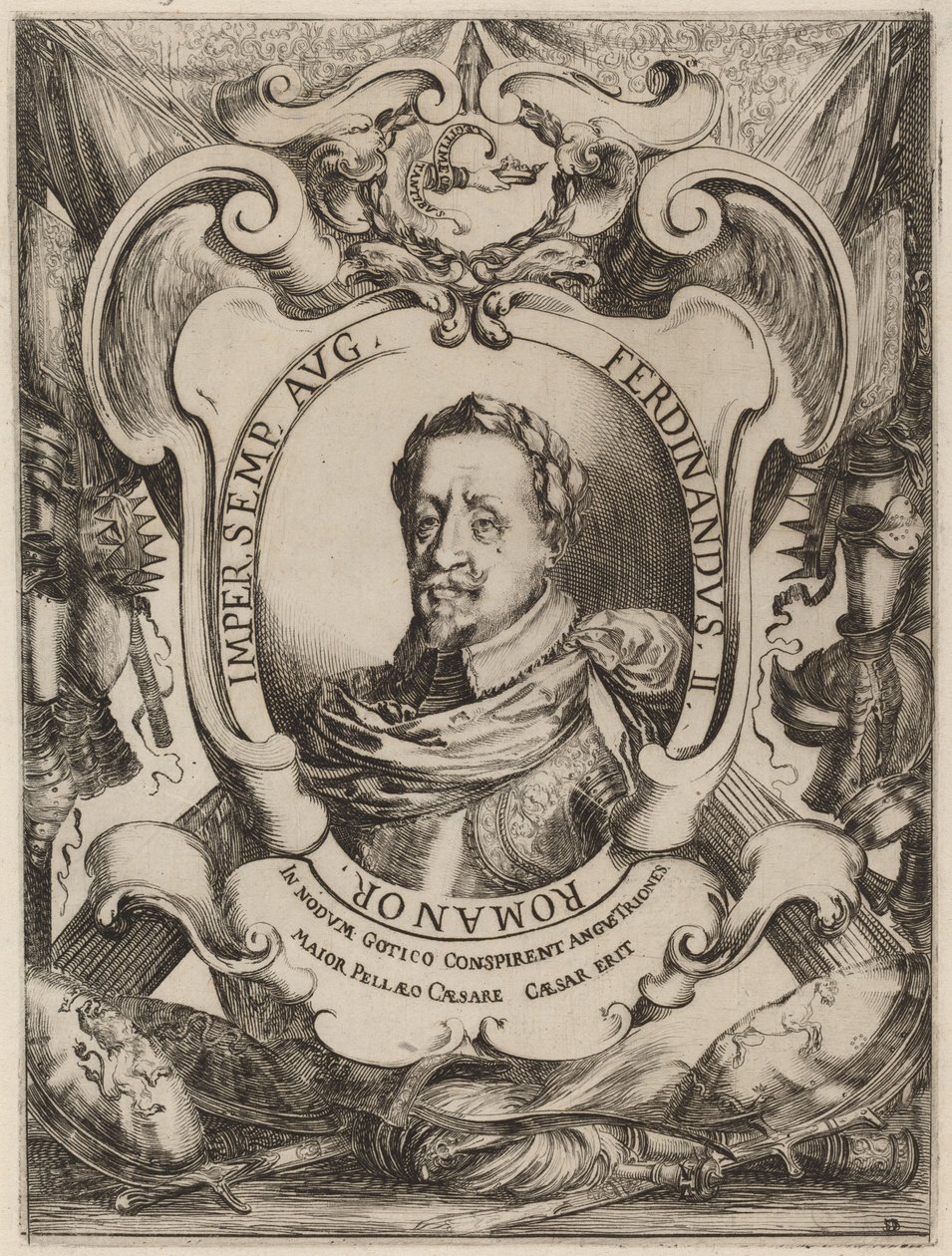 Der Kaiser Ferdinand II von Stefano della Bella