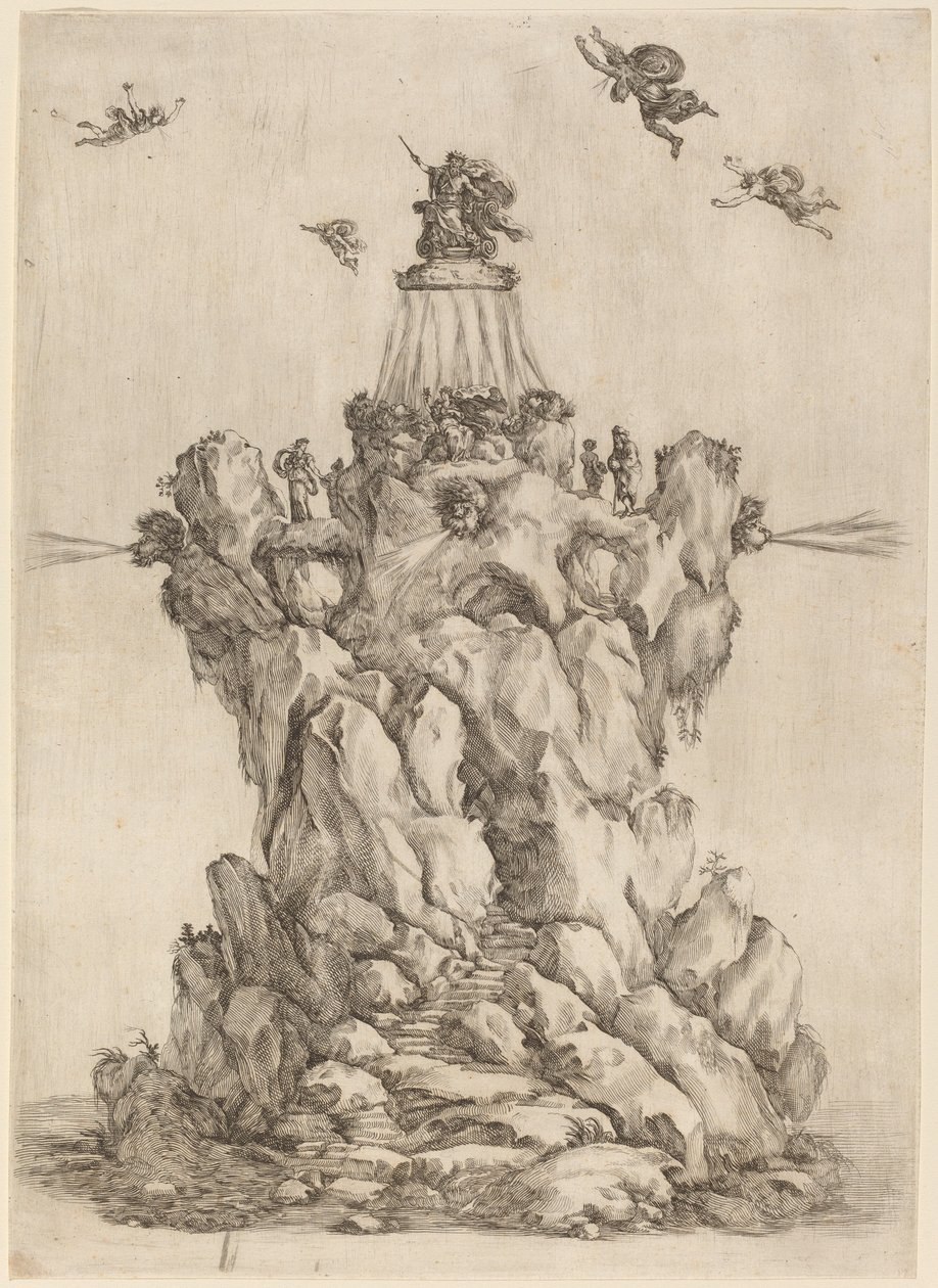 Der Felsen des Äolus von Stefano della Bella