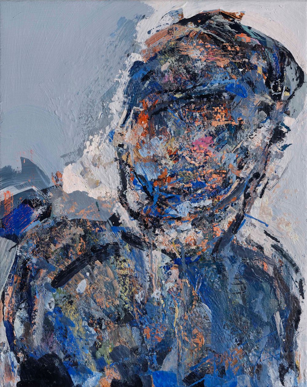 Leo Genn im Morgenmantel, 2006 von Stephen Finer