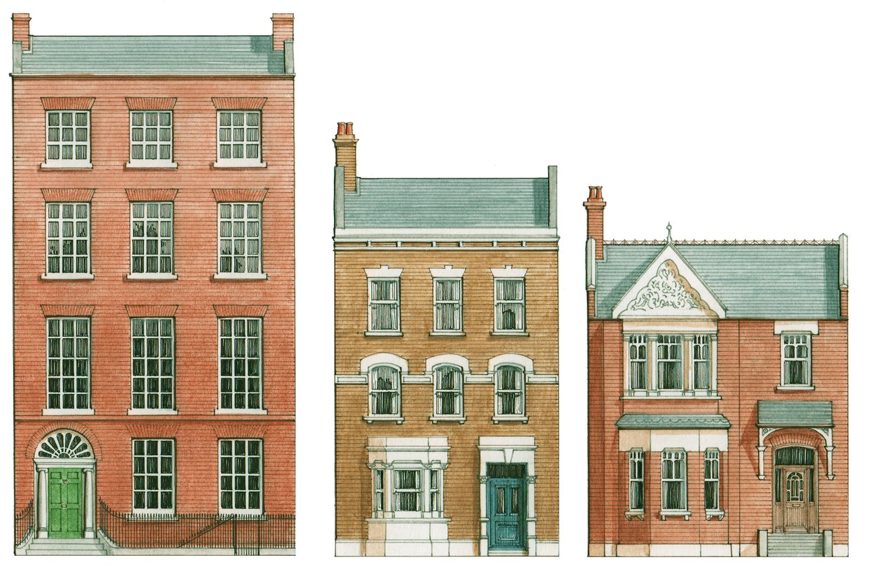 Britische Hausstile, ca. 1750-1910 von Stephen Conlin