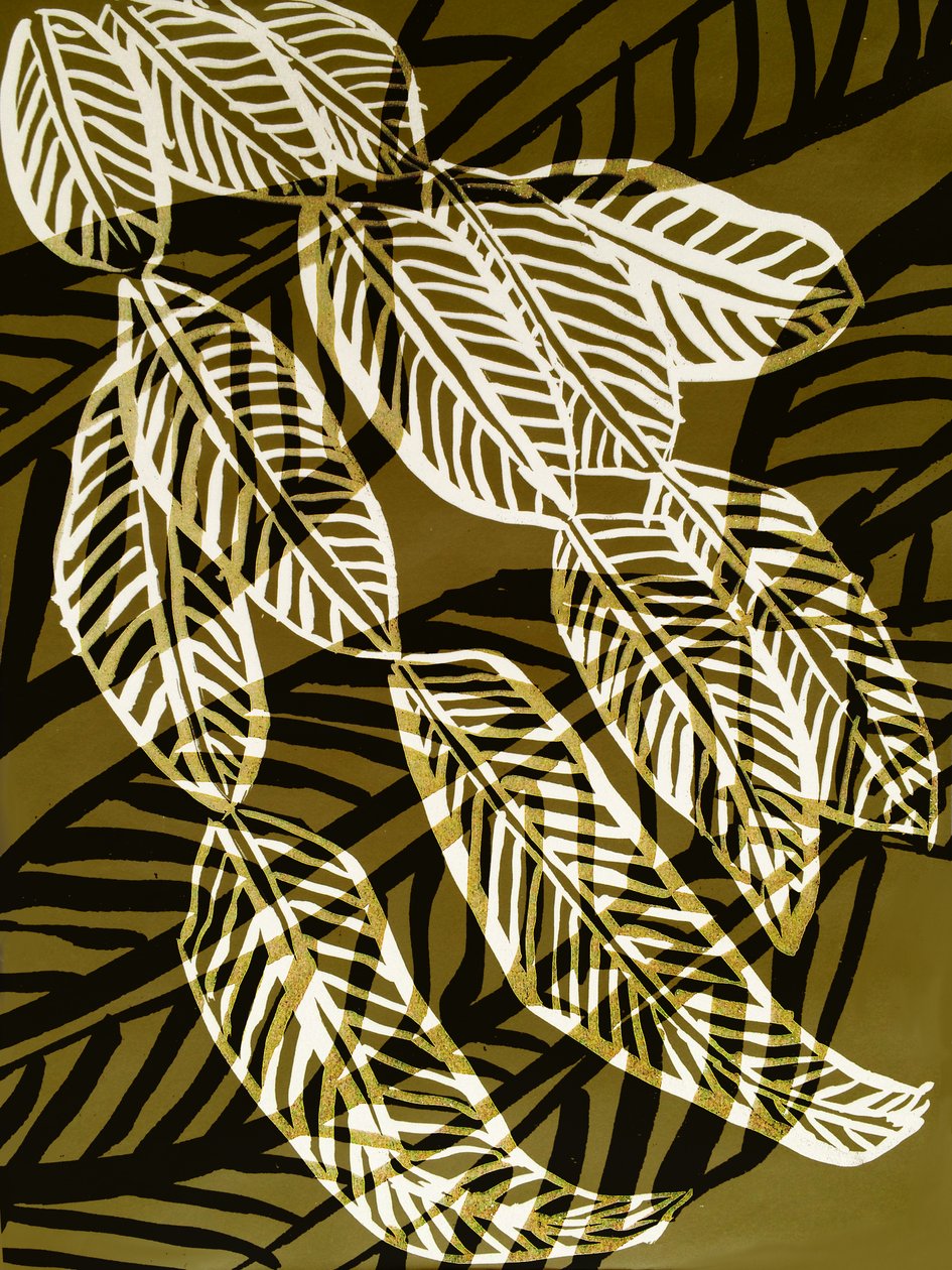 Kaskadenblatt I, 2018 von Stephen Dow