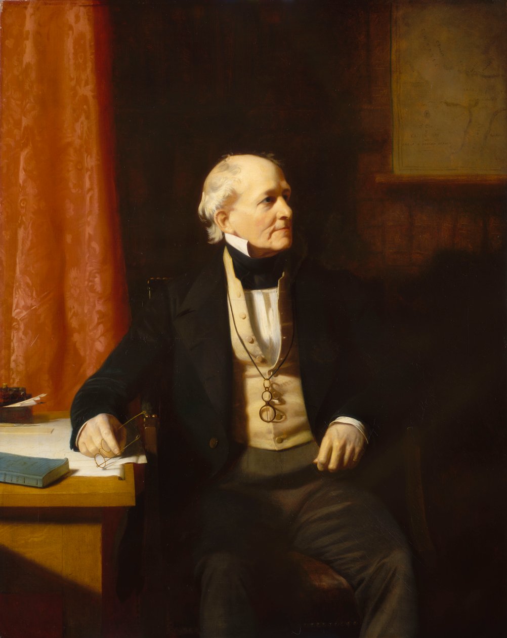 Konteradmiral Sir Francis Beaufort (1774-1857) von Stephen Pearce