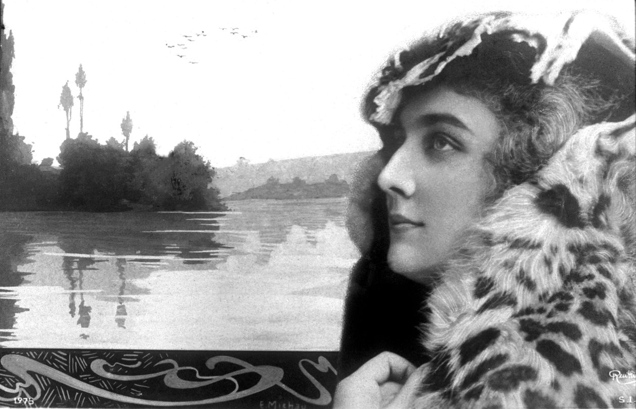 Alice Dufrene, ca. 1900 (Foto) von Studio Reutlinger