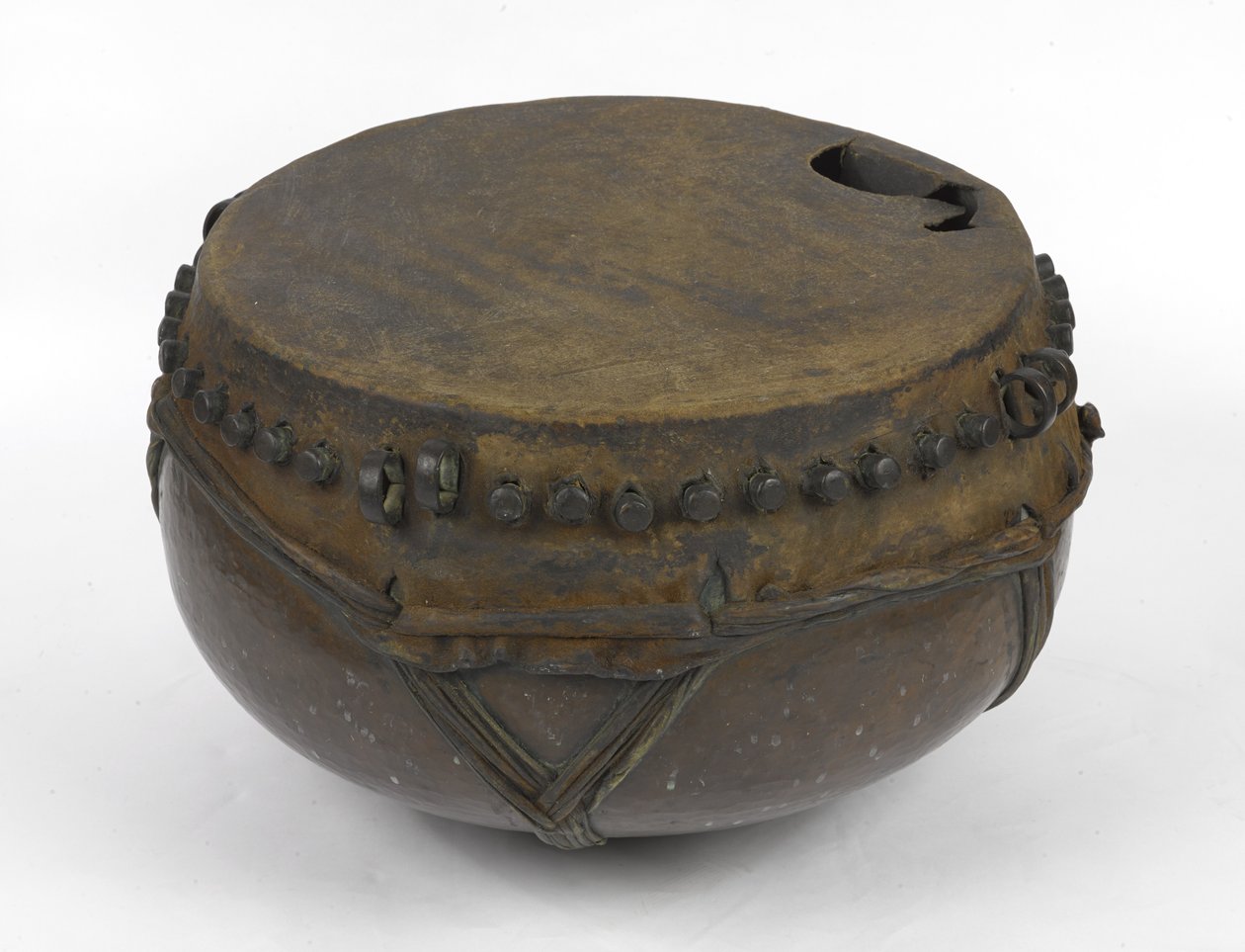 Sudanesische Kesseltrommel, ca. 1898 von Sudanese School