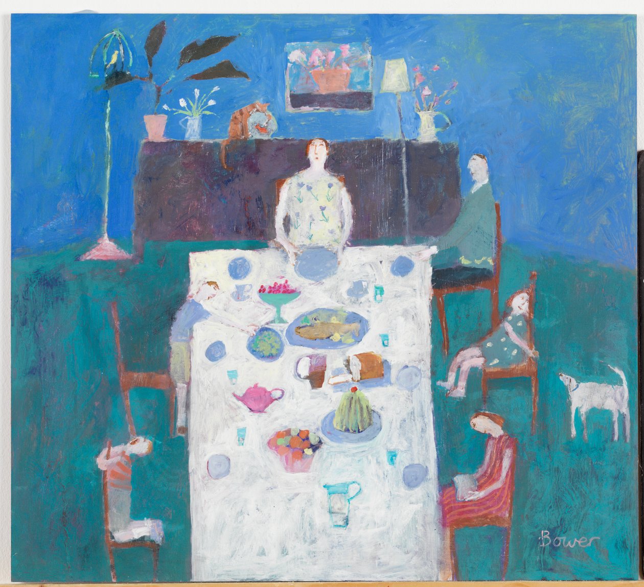 Das Sitzessen, 2004 von Susan Bower