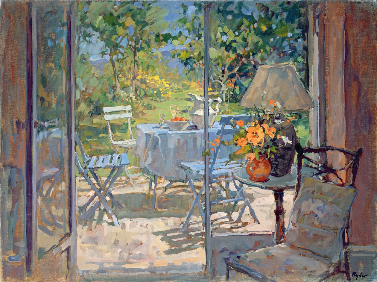 Provence Terrasse von Susan Ryder