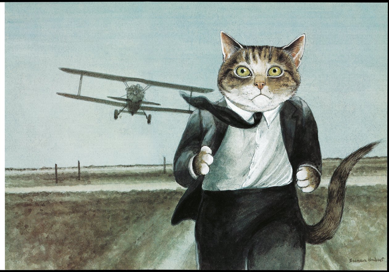 Illustration aus dem Film Cats (veröff. 2006) von Susan Herbert