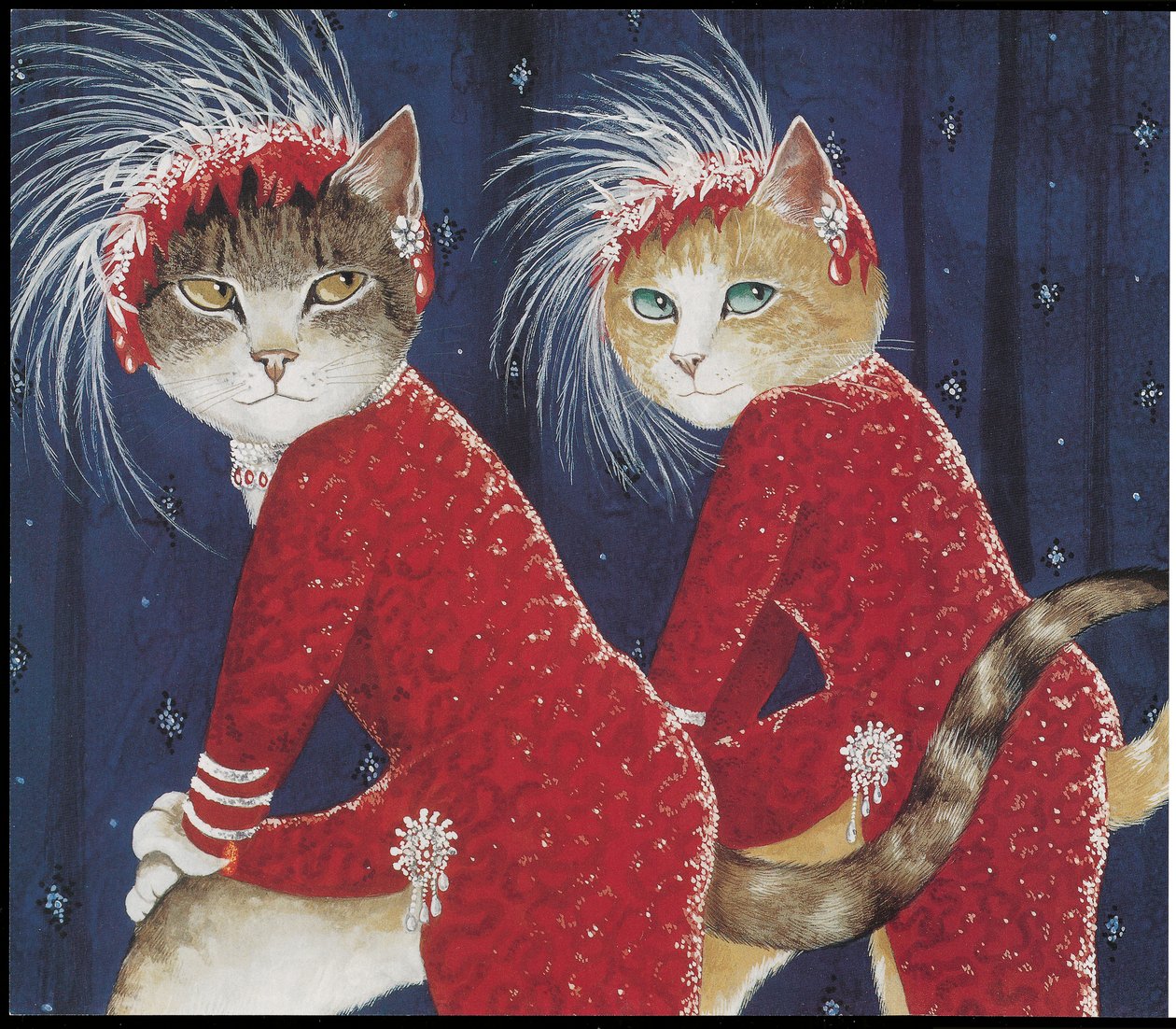 Illustration aus dem Film Cats (veröff. 2006) von Susan Herbert