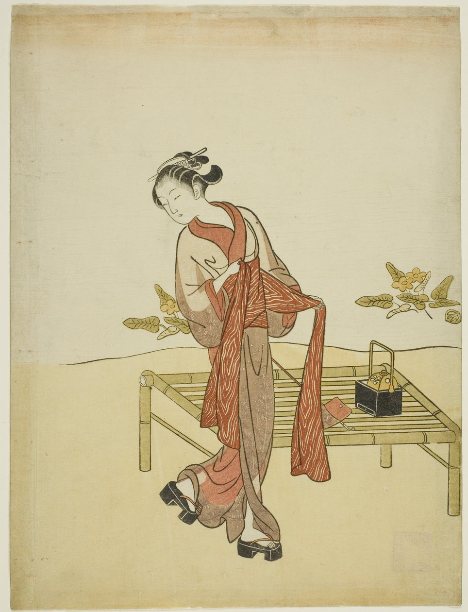 Am Bach von Suzuki Harunobu