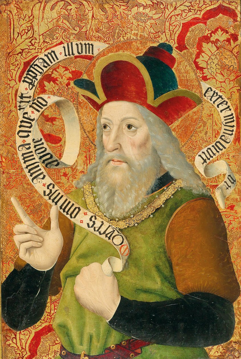 Der Prophet Moses, 15. Jahrhundert von Swabian master
