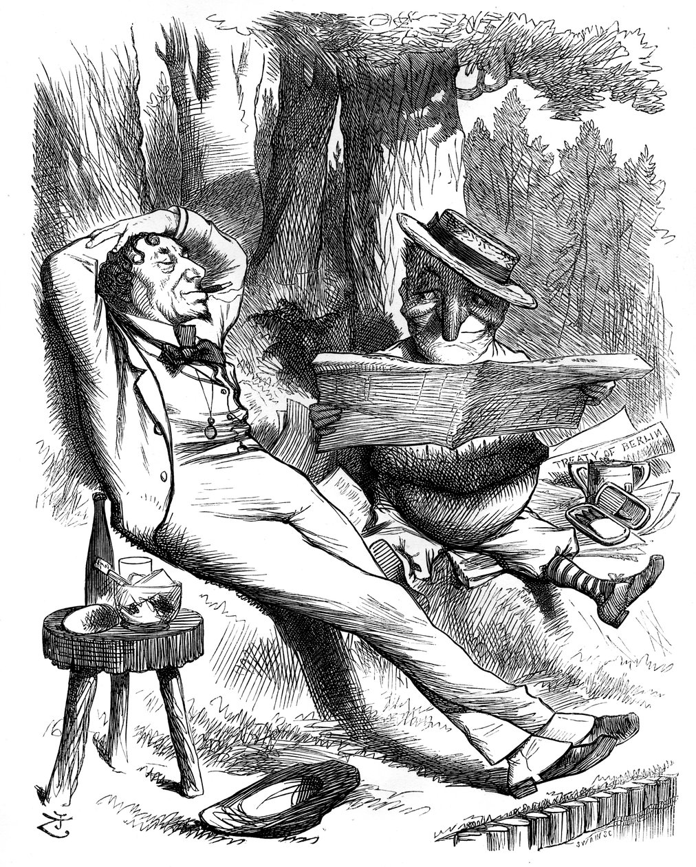 Otium Cum Dignitate!, 1878 von Swain