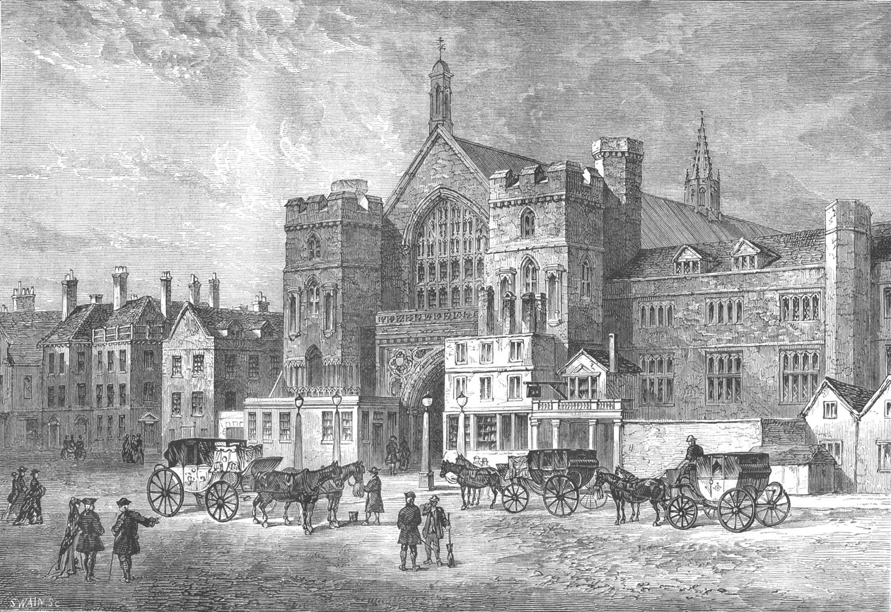 Westminster Hall, 1808 1897 von Swain