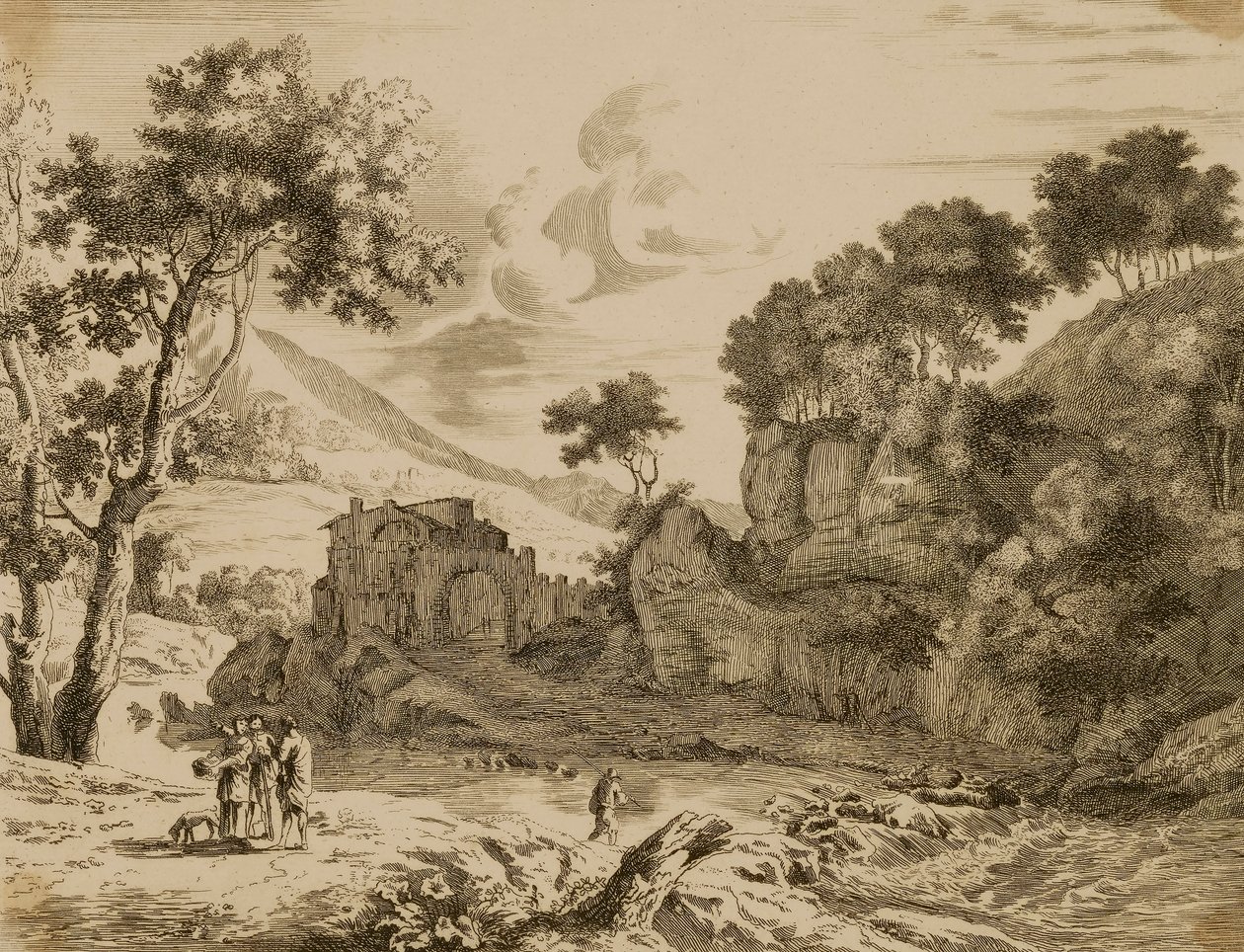 Landschaft von Swanevelt, Herman van