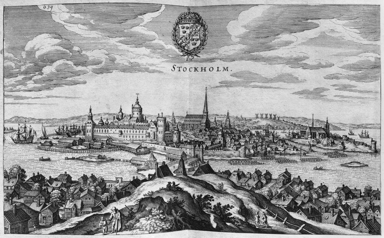 Ansicht von Stockholm von Swedish School