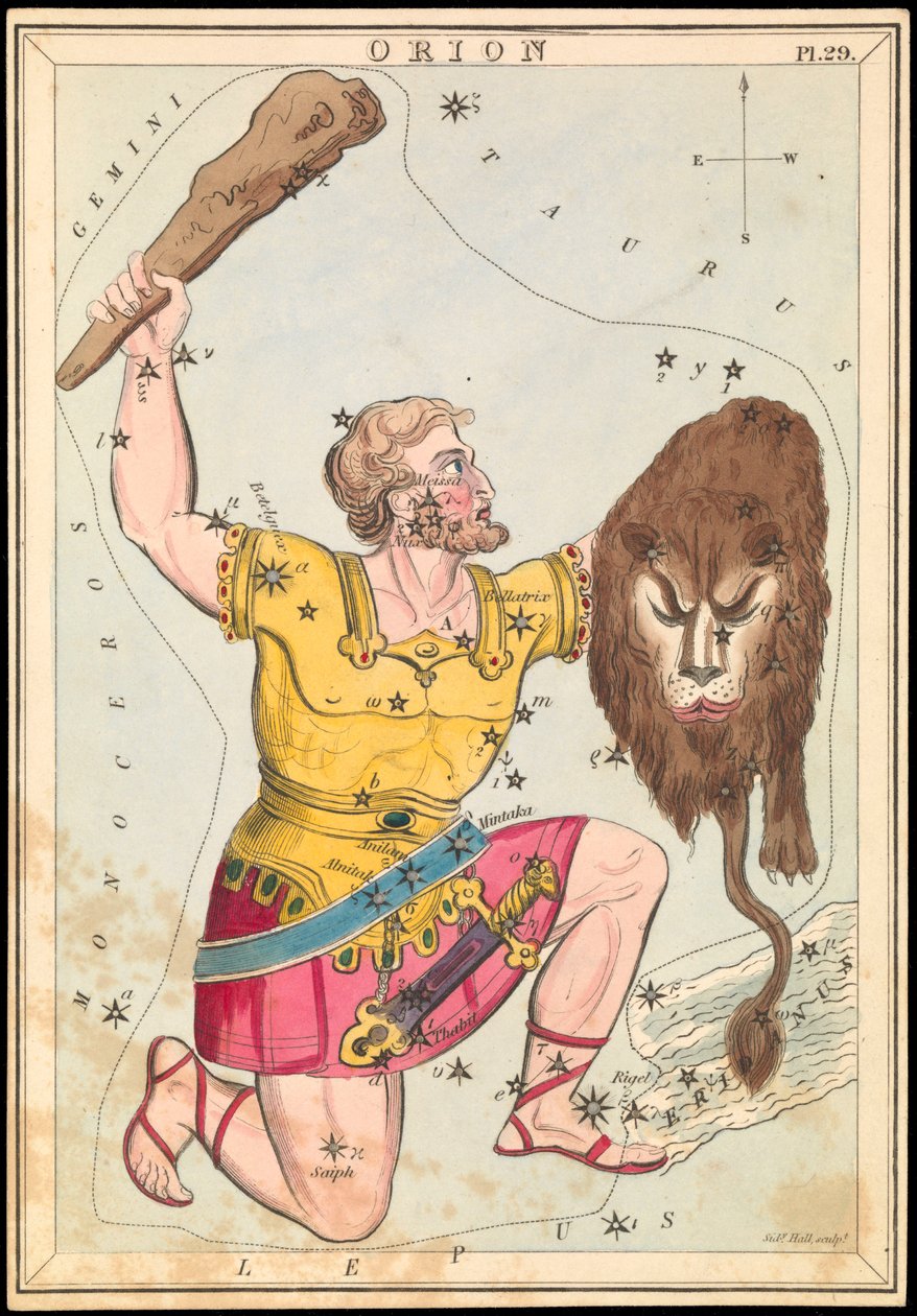 Orion, ca. 1825 von Sydney Hall