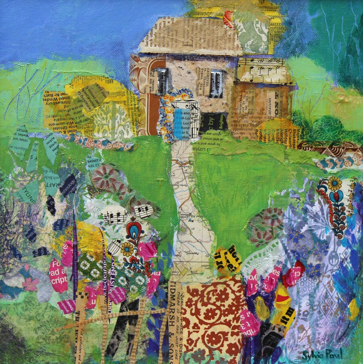 Gartenweg von Sylvia Paul