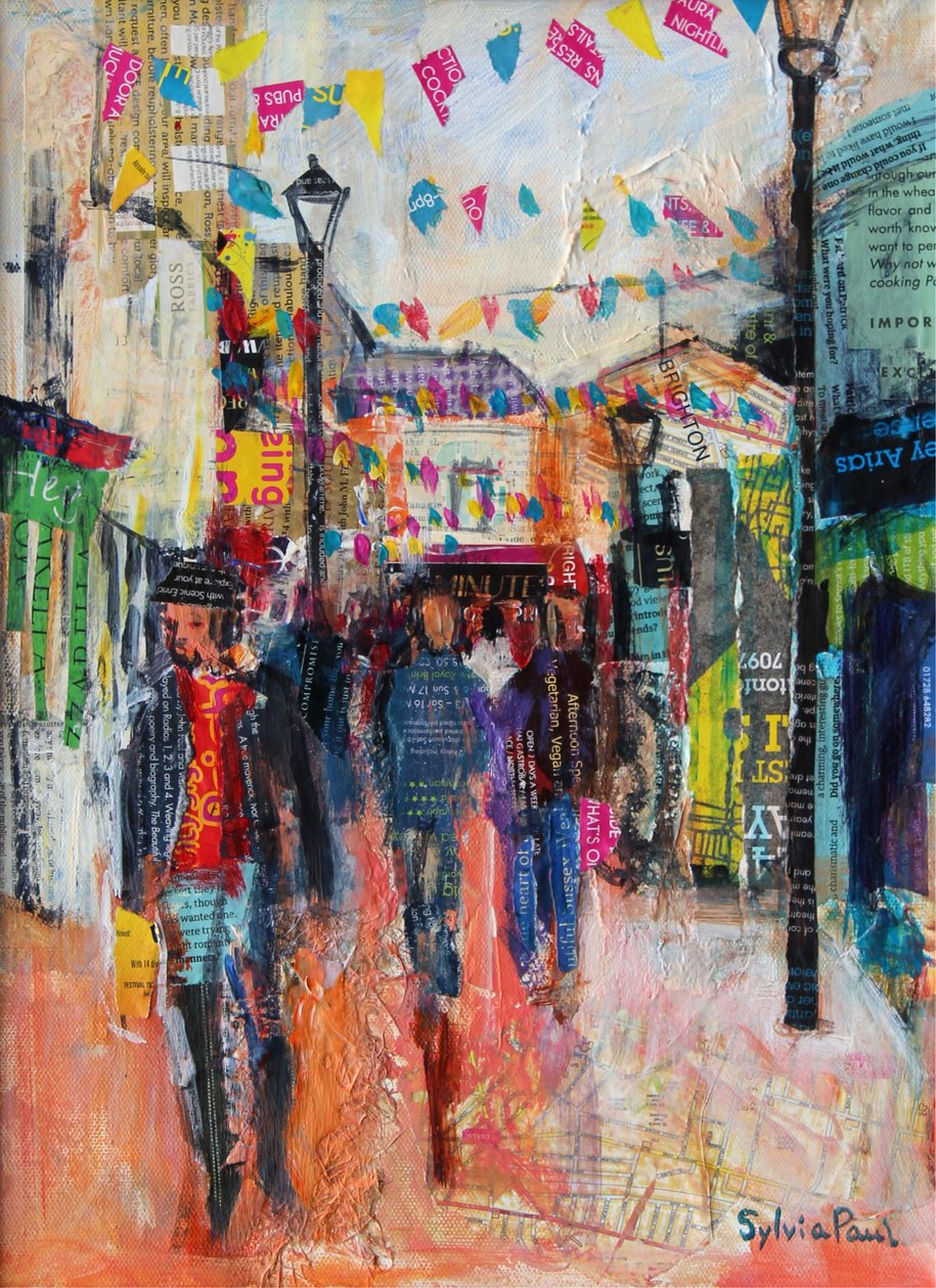 North Laines, Brighton von Sylvia Paul