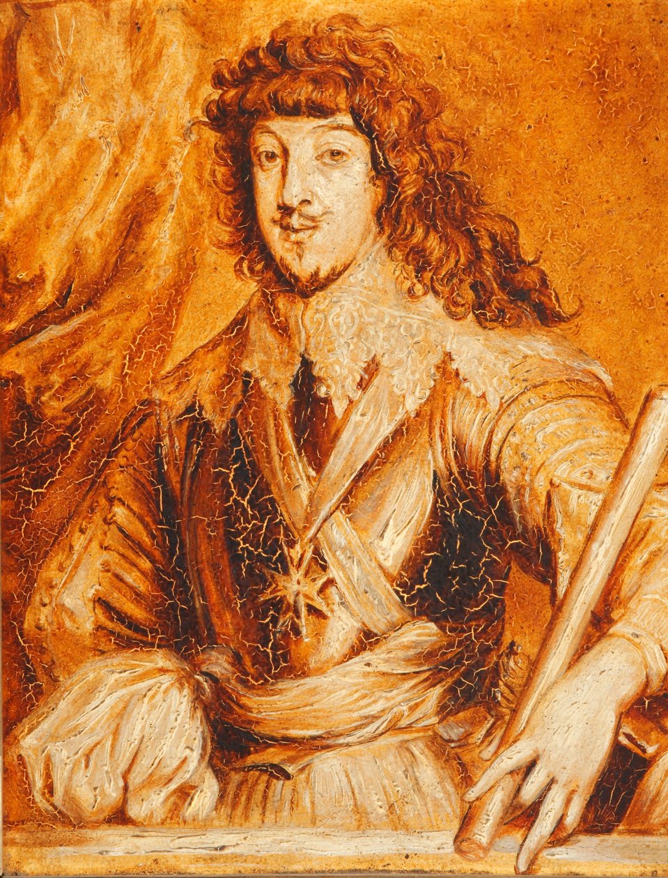 Gaston, Herzog von Orléans, 1827 von T.S. White