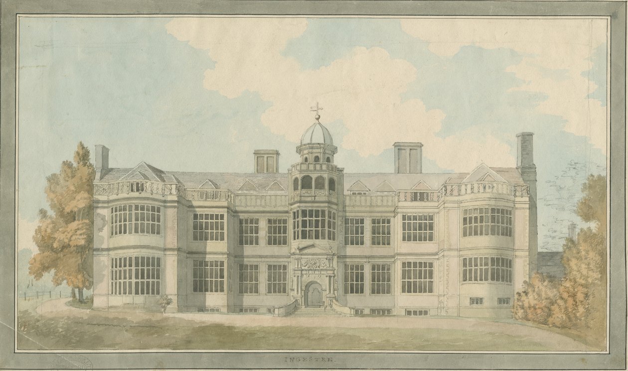 Ingestre Hall von T Carter