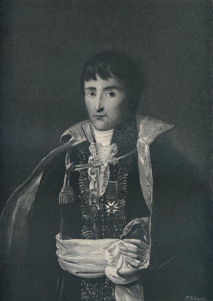 Lucien Bonaparte, Prinz von Canino, ca. 1800 von T. Johnson