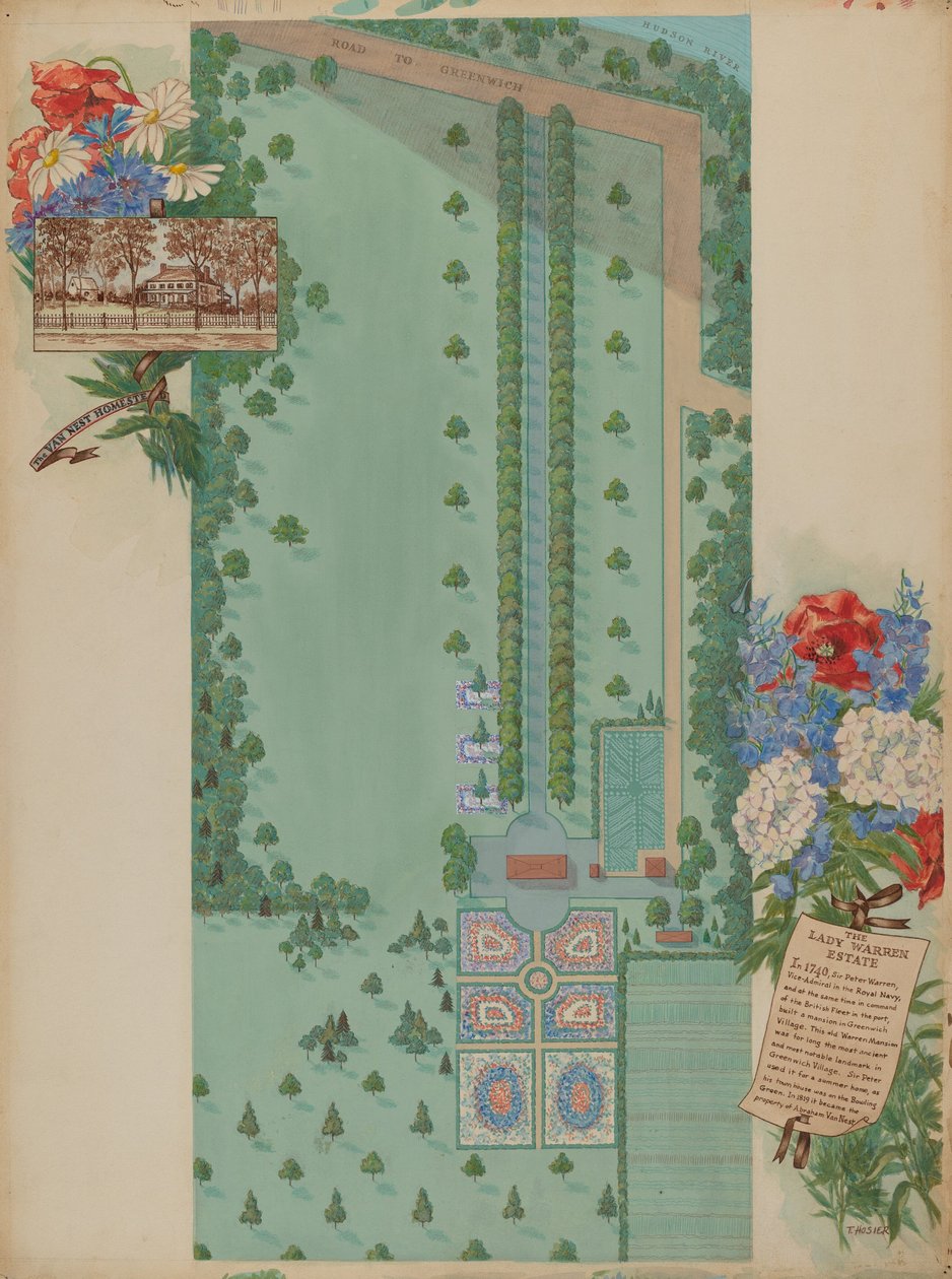Warren Estate, ca. 1936 von Tabea Hosier