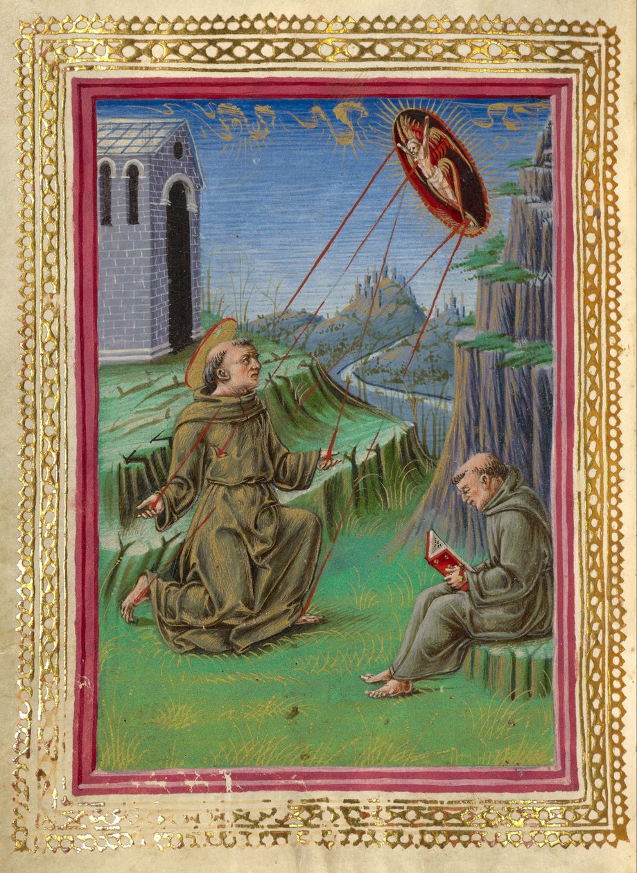Die Stigmatisation des Heiligen Franziskus von Taddeo Crivelli