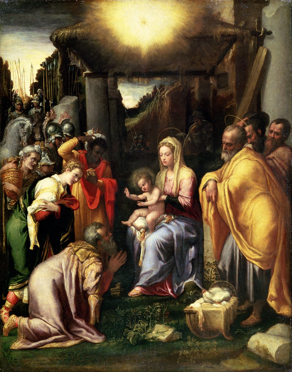 Anbetung der Könige von Taddeo Zuccari
