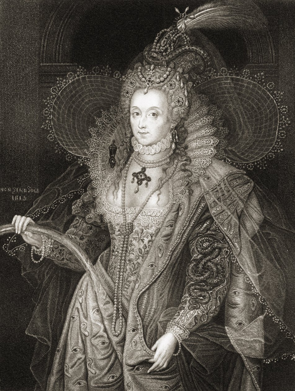 Königin Elisabeth I. (1533-1603) von Taddeo Zuccari