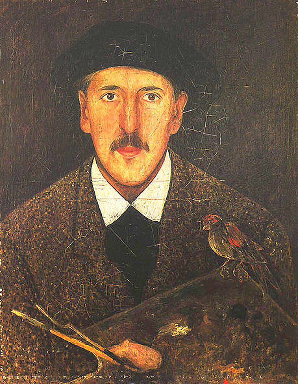 Selbstporträt von Tadeusz Makowski