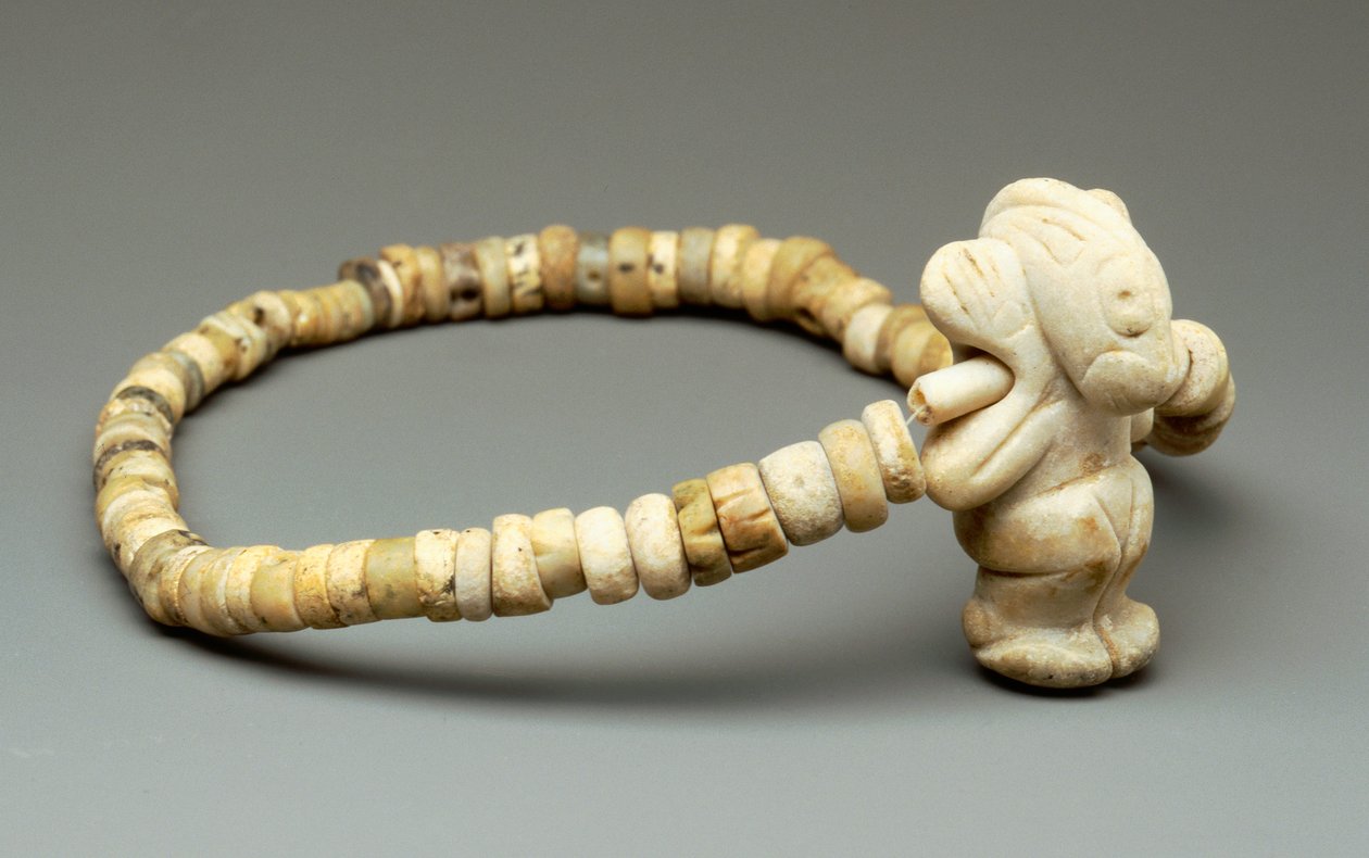 Halskette mit Amulett von Taino Culture